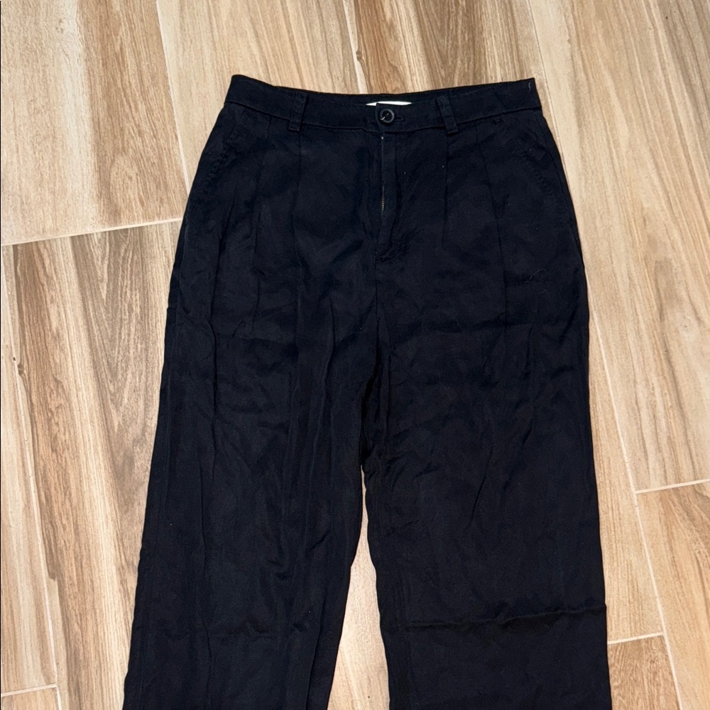 LOFT Men's Dark Charcoal Dress Pants - Picture 2 of 5